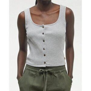 Tentree Ribbed Moraine Tank  Small Fits like medium